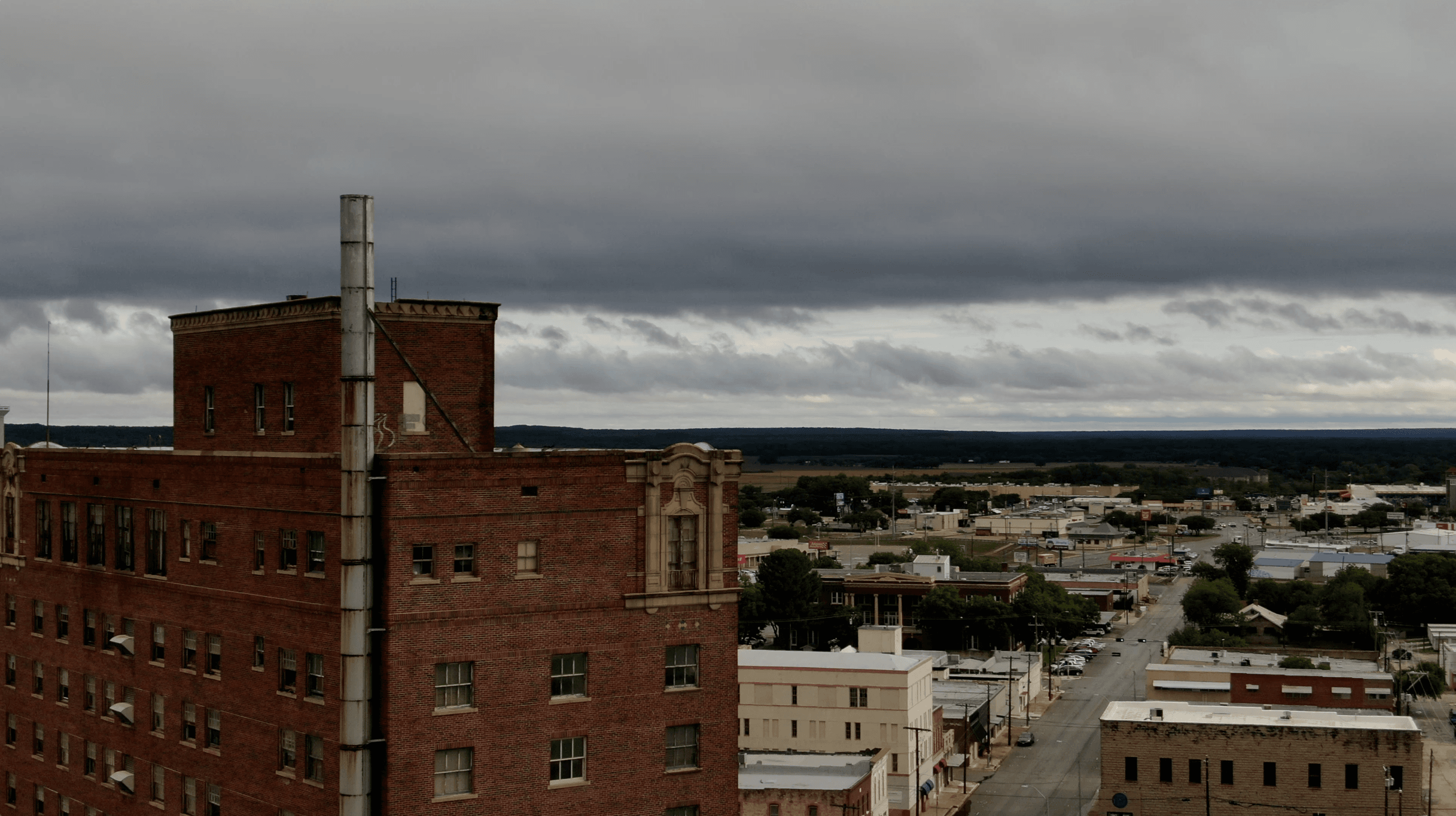 Stormy Clouds over Downtown