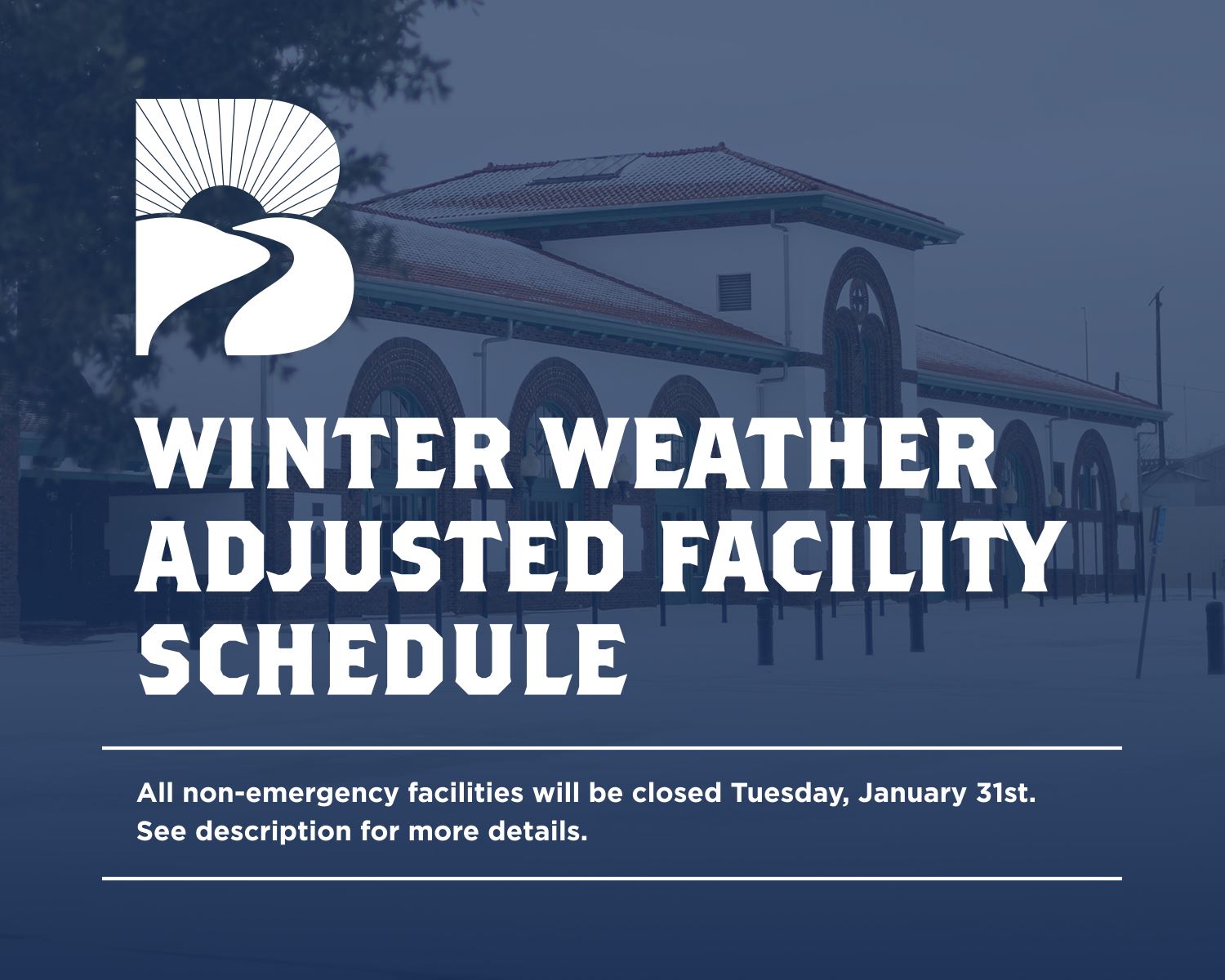 Winter Weather Closure