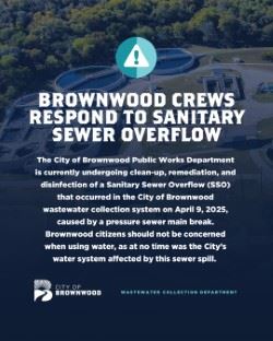 Sanitary Sewer Overflow News Flash