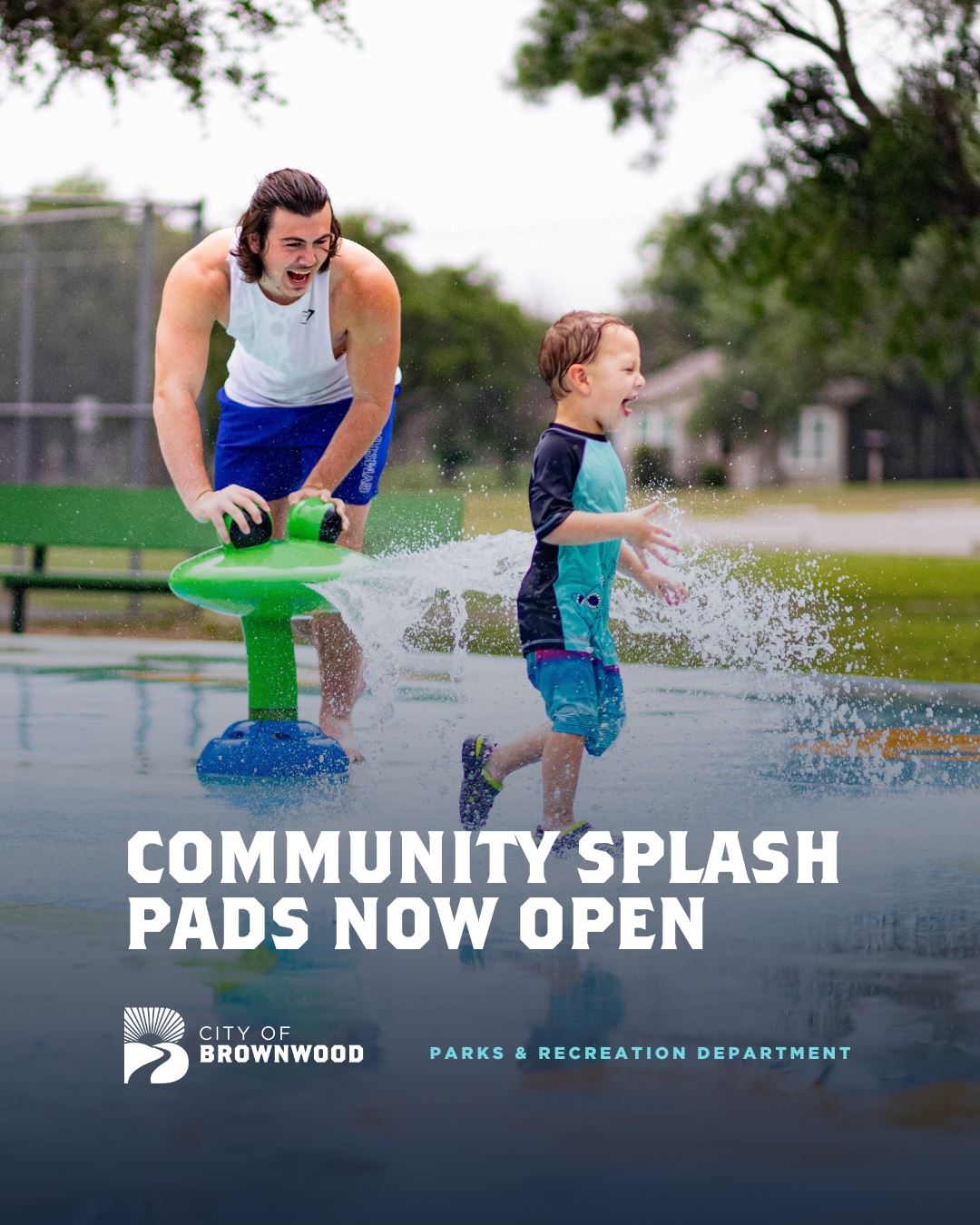 Splash Pads Open for season