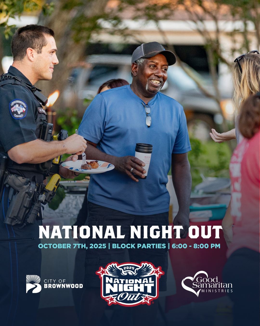 Brownwood National Night out October 7th 2025