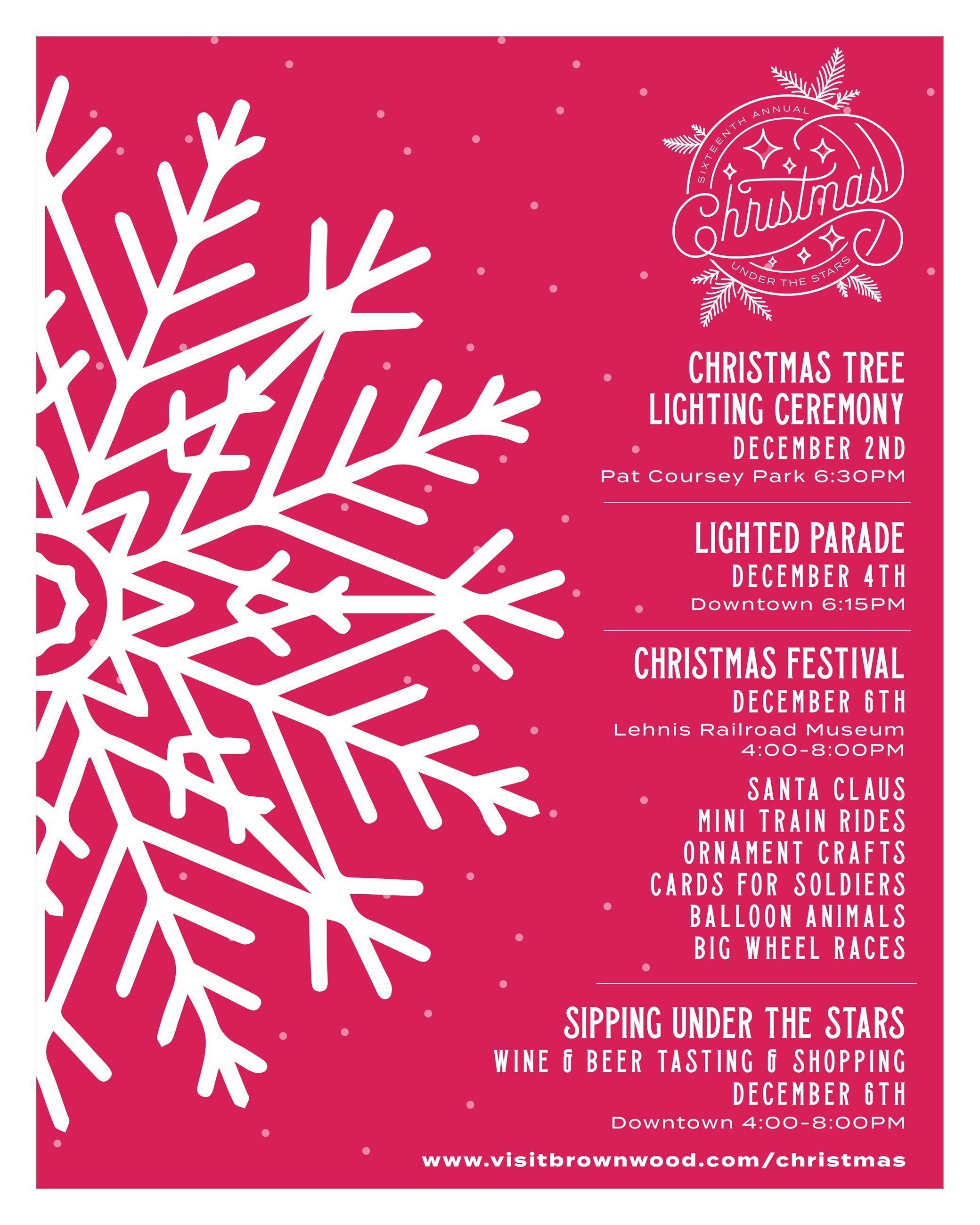 Christmas Under the Stars Event Listings