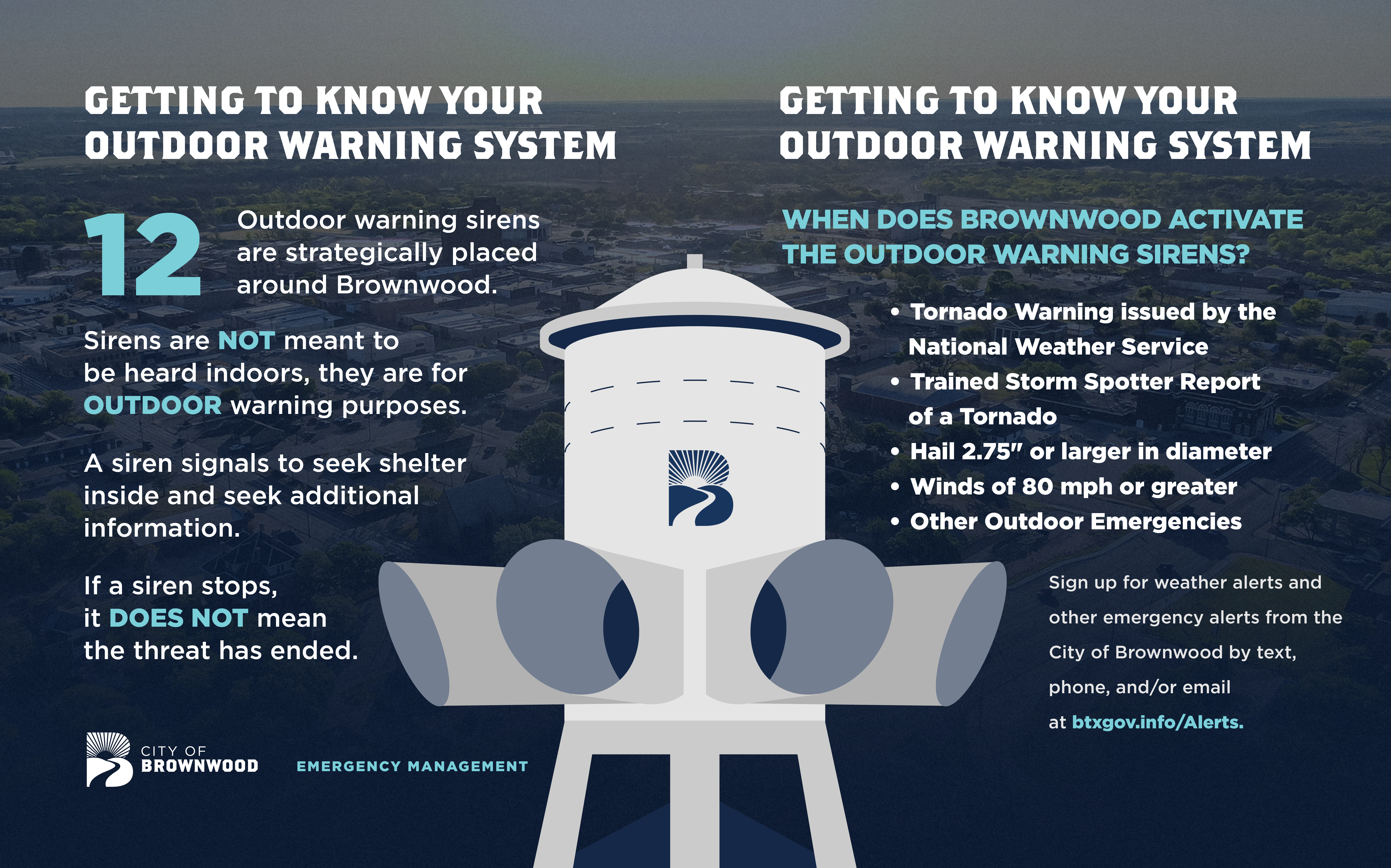 Storm Siren Template panel